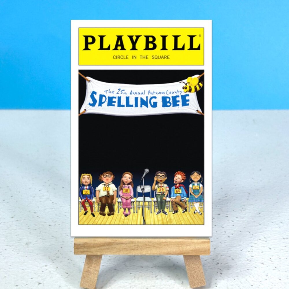 The 25th Annual Putnam‎ County Spelling Bee Broadway Musical Playbill Magnet